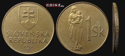 Koruna - Slovenská mena